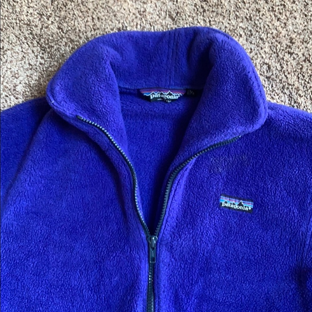 Children’s Vintage Purple Patagonia Fleece